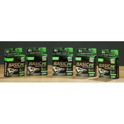 Шнур рибальський Select Basic PE 150м, 0.24мм