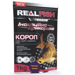 Прикормка RealFish Короп Кисла Груша 1кг