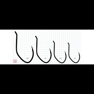 Гачки Gurza CAT FISH HOOK K-1404 №10