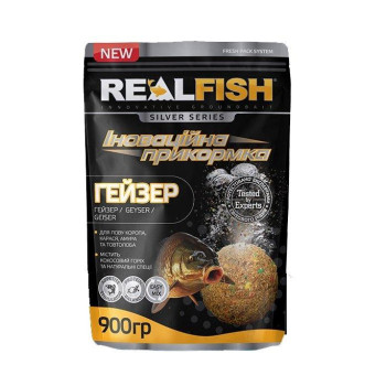 Прикормка RealFish Гейзер Кукурудза 0,9кг