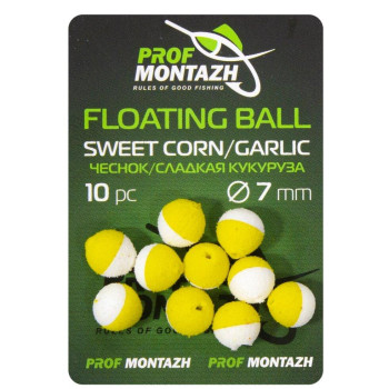 Плаваюча насадка Профмонтаж Floating Ball 7mm Часник / Кукурудза