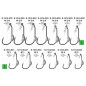 Гачки Gurza EASY SWIM BAIT (W) KJ-1314 №1 + 3,5 г