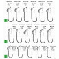 Гачки Gurza WORM SWIM BAIT (W) KЕ-3213 №2/0 +2г