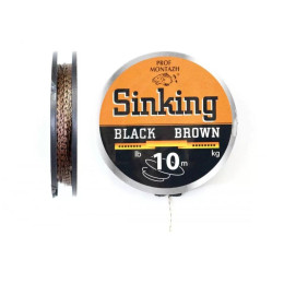 Поводочний матеріал ПрофМонтаж Black Brown 10м 13,6кг