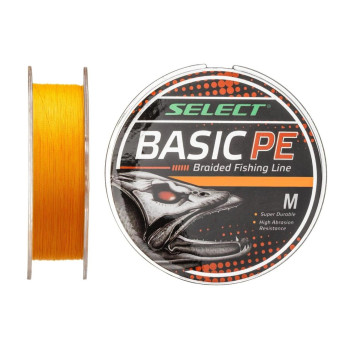 Шнур рибальський Select Basic PE 150м (оранж.) 0.10мм