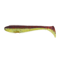 Силікон Keitech Swing Impact FAT 4.3" 1шт. EA#15T Grape Chart Red FLK