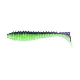 Силікон Keitech Swing Impact FAT 3.8" 1шт. PAL#06 Violet Lime Belly