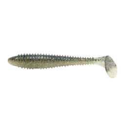 Силікон Keitech Swing Impact FAT 3.8" 1шт. 418T Bluegill Flash