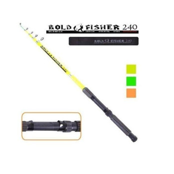 Спінінг телескопічний Bold Fisher 60-120г, 2,4м