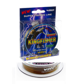 Волосінь Winner Kingfisher мультиколор 100м 0,28мм