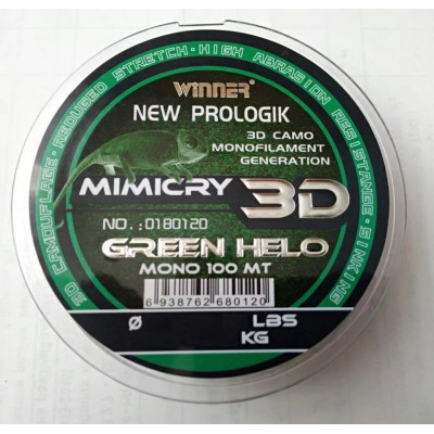 Волосінь 3D Winner New Prologic Mimicry 100м 0,40мм