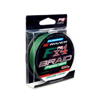 Шнур Flagman S-River Feeder Braid X4 100м 0,12мм