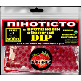 Пінотісто в діпі та протеїні Fish Sport 50г Полуниця