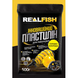 Пластилін Real Fish 500г Кукурудза