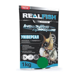 Прикормка RealFish Універсал Смажена конопля 1кг
