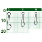 Застібка Jaxon Hook AJ-AG1040 10шт. 26кг №2
