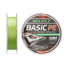 Шнур Select Basic PE 100м (салат.) #0.5/0,08мм