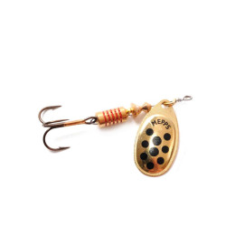 Блешня-вертушка Mepps Aglia Decoree Gold/Black №3 6,5г