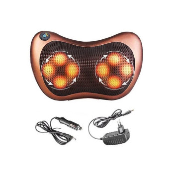 Масажна інфрачервона подушка Massage Pillow 8028 від мережі/від прикурювача