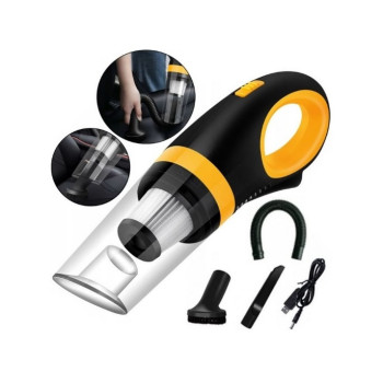 Автомобільний пилосос бездротовий USB  акумуляторний Vacuum Cleaner 120Вт