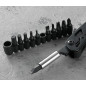 Мультитул з насадками у чохлі Stenson WTH37774-2