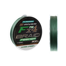 Шнур Flagman S-River PE Braid Hybrid F4 Feeder 300м 0,14мм