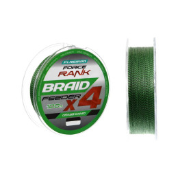 Шнур Flagman Force Rank Feeder Braid Х4 100м 0,12мм