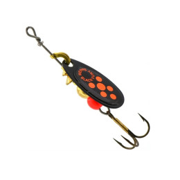 Блешня-вертушка Mepps Black Fury Black/Orange №1 3,5г