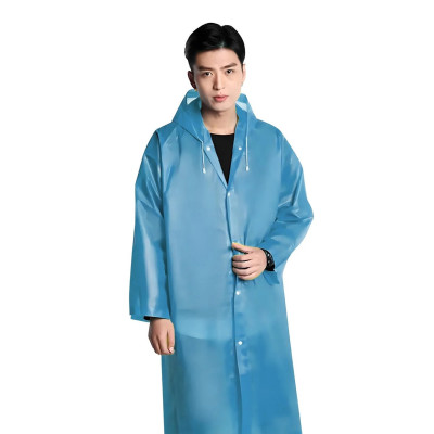 Плащ-дощовик на кнопках EVA 130г 2XL синій