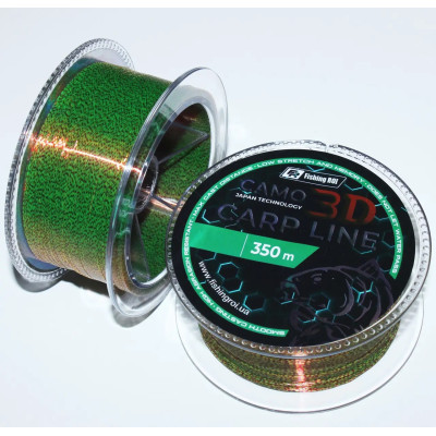 Волосінь FR 3D Camo Green 350м 0,35мм
