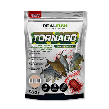 Прикормка RealFish Гейзер Торнадо Лин-Карась Марципан