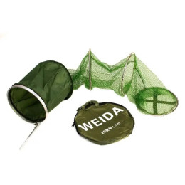 Садок прогумований круглий у чохлі Weida 150*25см
