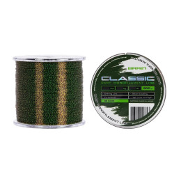 Волосінь 3D тонуча з силіконовим покриттям Brain Classic Carp Line Camo 600м 0,3мм