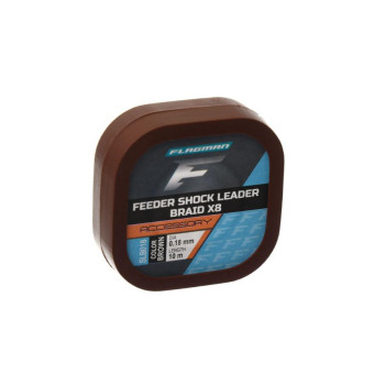 Шок-лідер Feeder Shock Leader Braid X8 10м 0,18мм