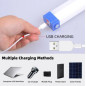 Лампа LED акумуляторна з магнітами USB 60w 52см до 8 годин
