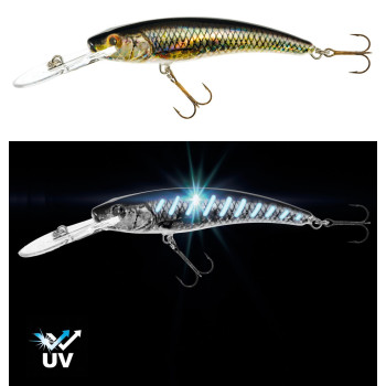 Воблер Jaxon Diver SDR 11см 24г 4-9м UV Ультрафіолет PE