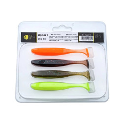 Силікон Wist Ripper Boost 4" 4шт. Mix #3