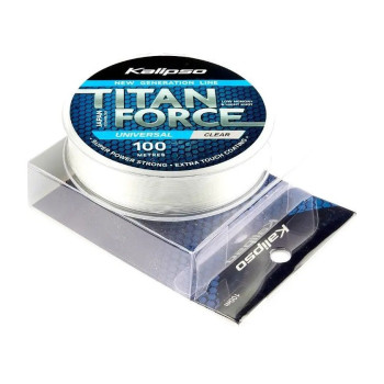 Волосінь Kalipso Titan Force Universal CL 100м 0,30мм