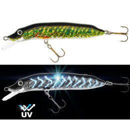 Воблер Jaxon HS Pike F 12см 15г 1-2м UV Ультрафіолет P