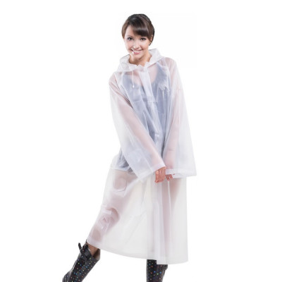 Плащ-дощовик на кнопках EVA 130г 2XL білий