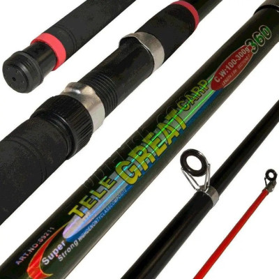 Вудилище коропове Tele Great Carp, 100-300г, 3,3м