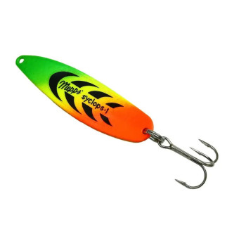Блешня Mepps Syclops 1 12г Fluo Tiger