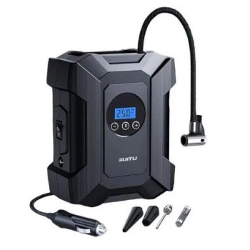 Компресор насос автомобільний портативний Suitu ST-818 12V