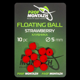 Плаваюча насадка Профмонтаж Floating Ball 5mm Полуниця