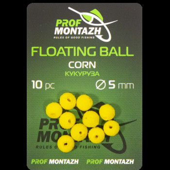 Плаваюча насадка Профмонтаж Floating Ball 5mm Кукурудза