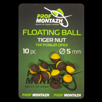 Плаваюча насадка Профмонтаж Floating Ball 5mm Тигровий горіх