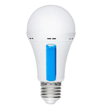 Лампочка акумуляторна LED 7W E27 6500K