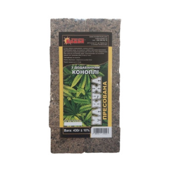 Макуха пресована Бомба 430г Конопля