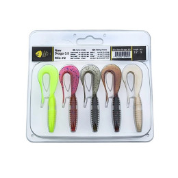 Силікон Wist New Drago Boost 3,5" 5шт. Mix #2