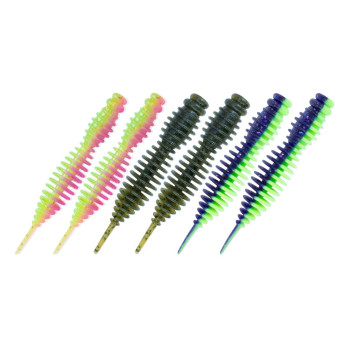 Силікон Veduta Air Worm 3″ 6шт. Mix #6